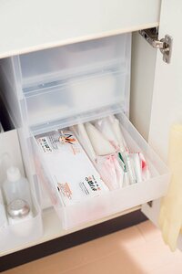 ゴミ袋セットをシンク下の引き出しへ