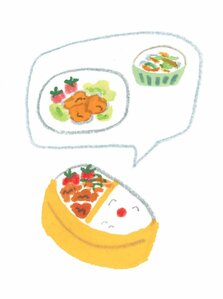 弁当はわざわざつくらない