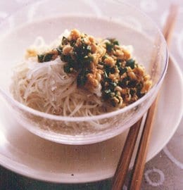 ピリピリゴマそうめん