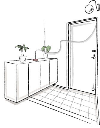 玄関の内側のお掃除ポイント