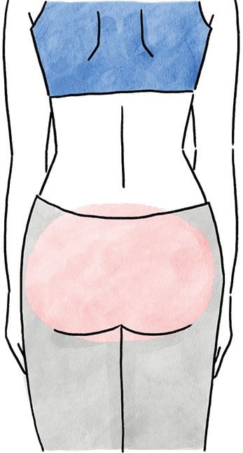 イラスト後ろ姿