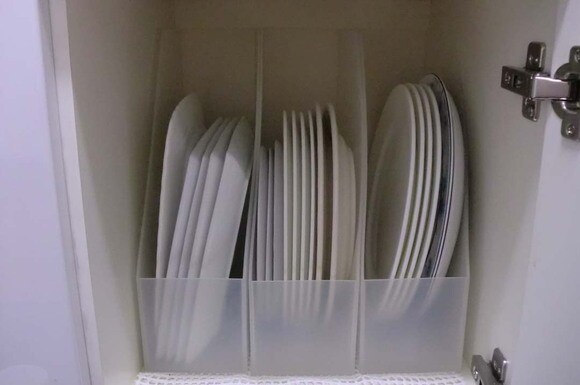 食器棚の整理