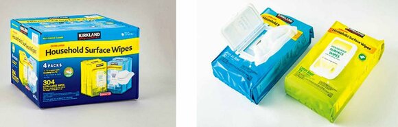 カークランドシグネチャー　住居用ウェットクリーナーシート