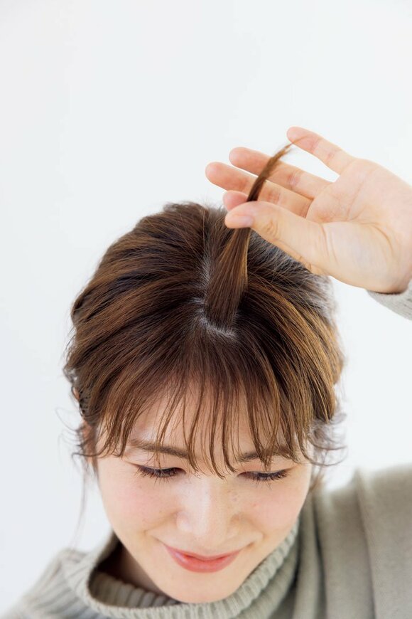 前髪だけでここまで変わる ラクして今っぽい大人のヘアアレンジ術 Esseonline エッセ オンライン