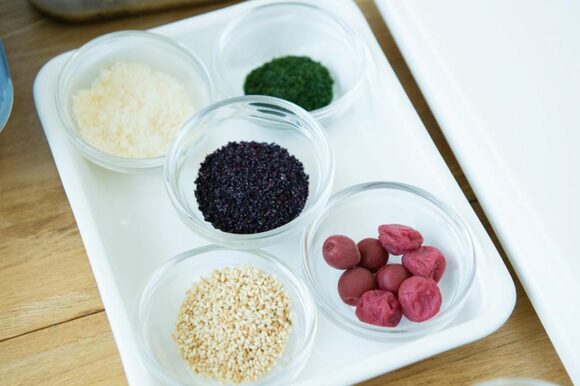 ふりかけや梅干し