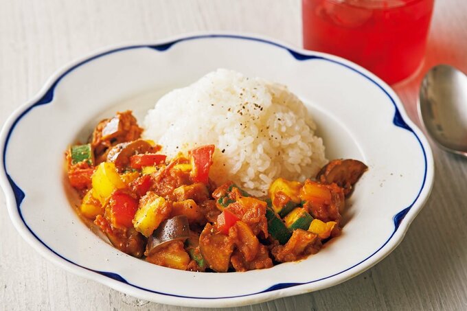 夏野菜のスパイスカレー