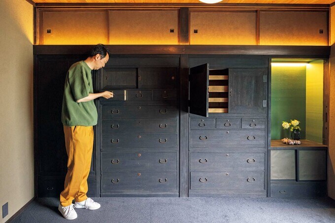 黒くなった箪笥とアンガールズ田中さん