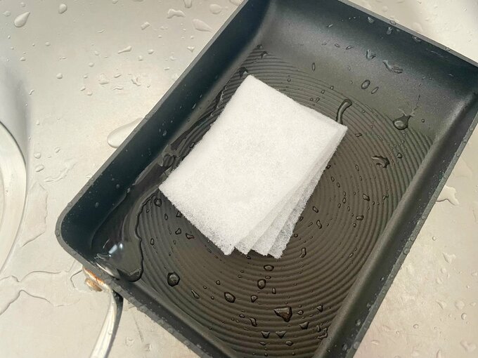 よく洗えば白くなる