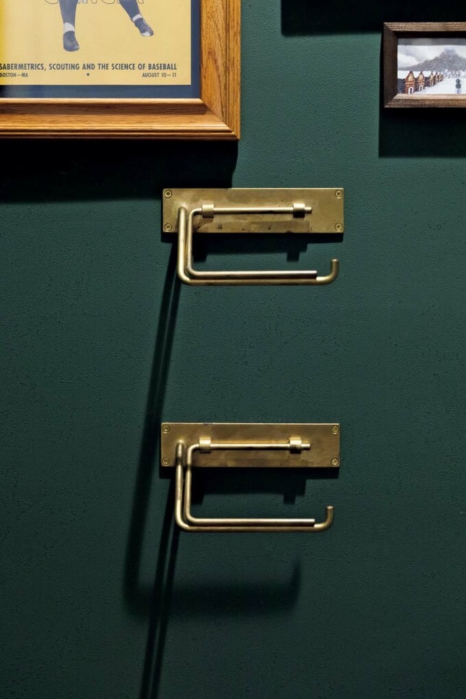 千葉工作所のトイレットペーパーホルダー