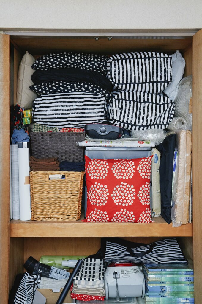 押し入れの様子