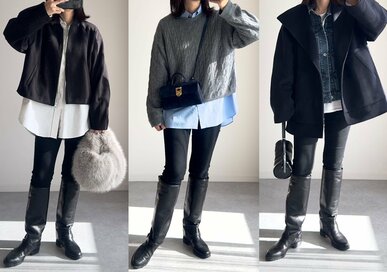 人気復活の「ロングブーツ」は40代こそおすすめ。今っぽく＆体型カバーするコツ3つ