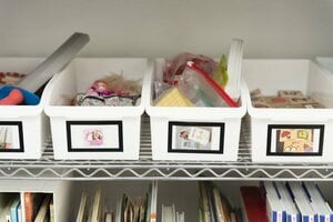 写真つきラベル