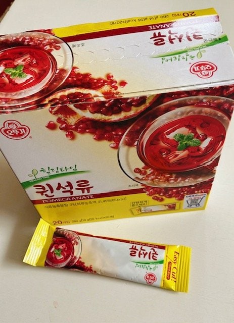 韓国のザクロ茶