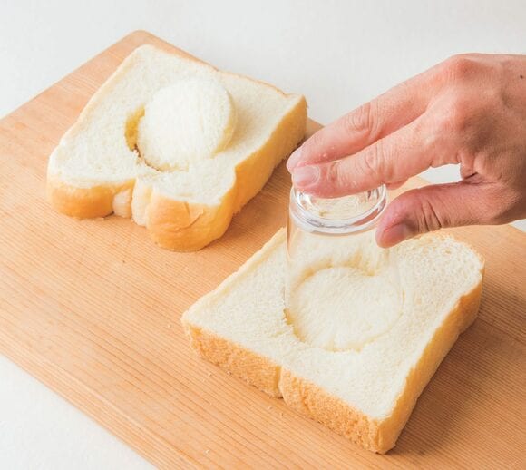 トーストくりぬく