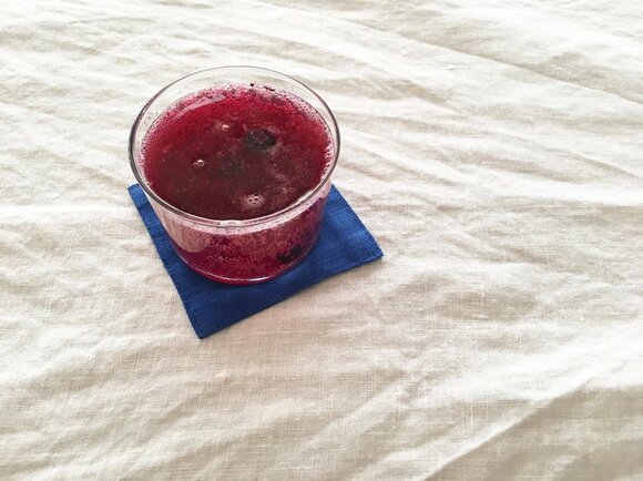 氷が少し溶けたところで飲んだりしています。