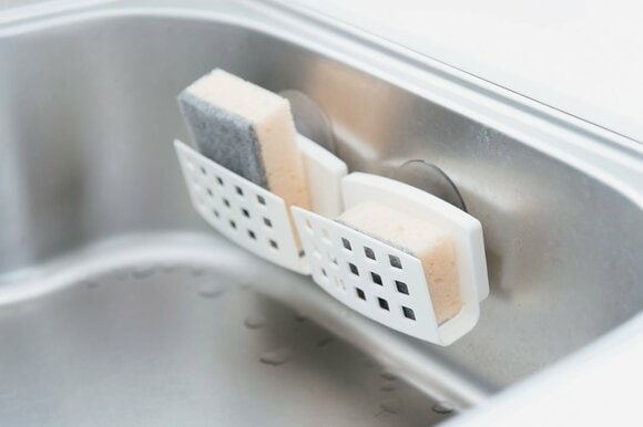 スポンジラックでシンクの内側まですっきり