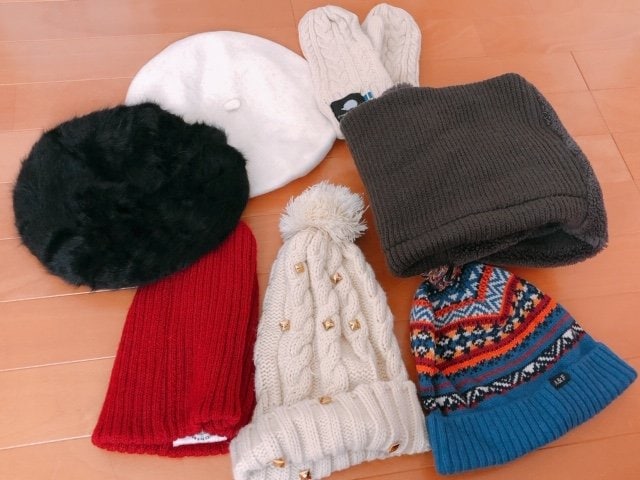 帽子・手袋の収納