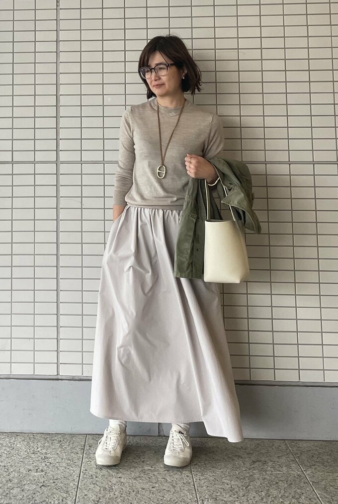 50代スニーカーコーデ1