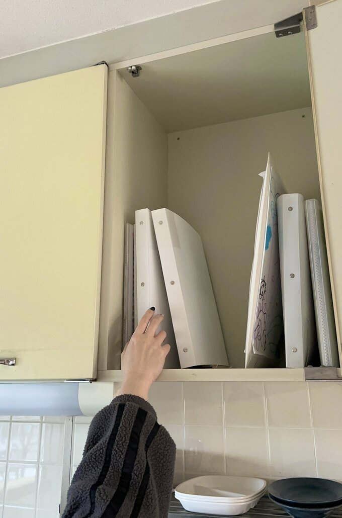 かさもさん子どもの作品保管方法