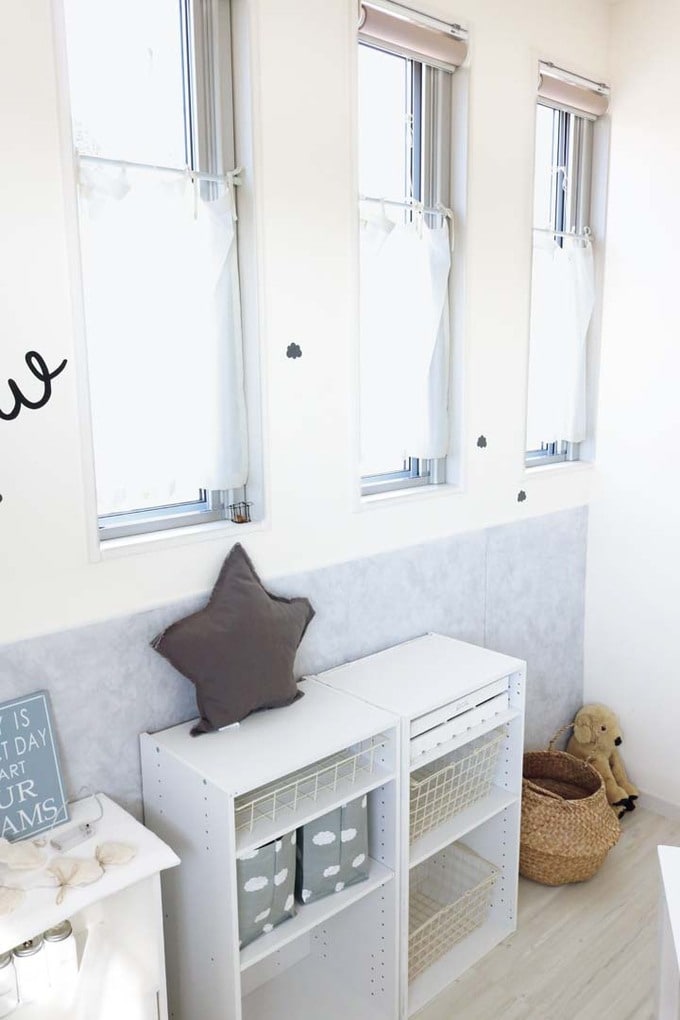 子ども部屋のカーテンは低めに設置して明るく