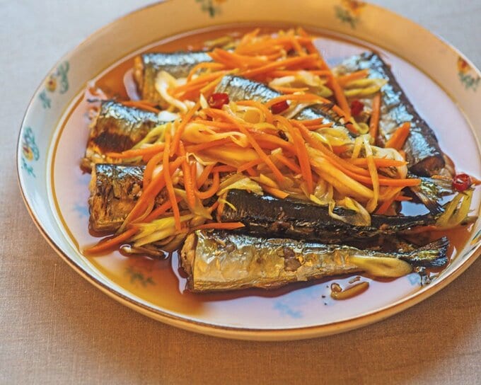 サンマの焼き南蛮