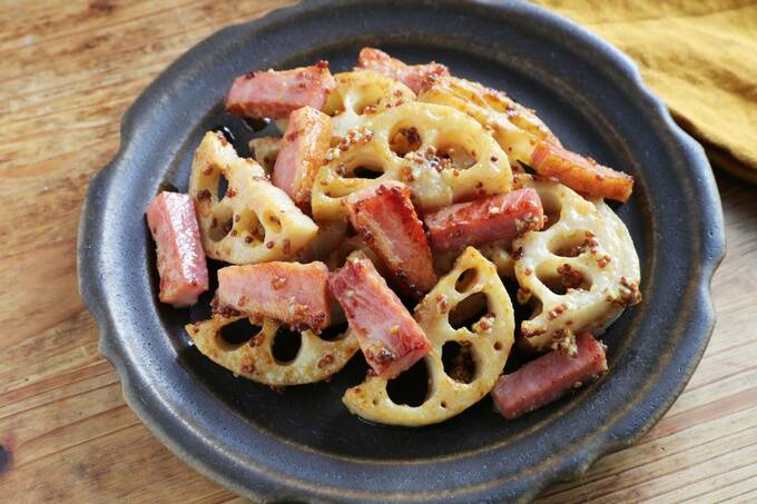 完成レンコン炒め