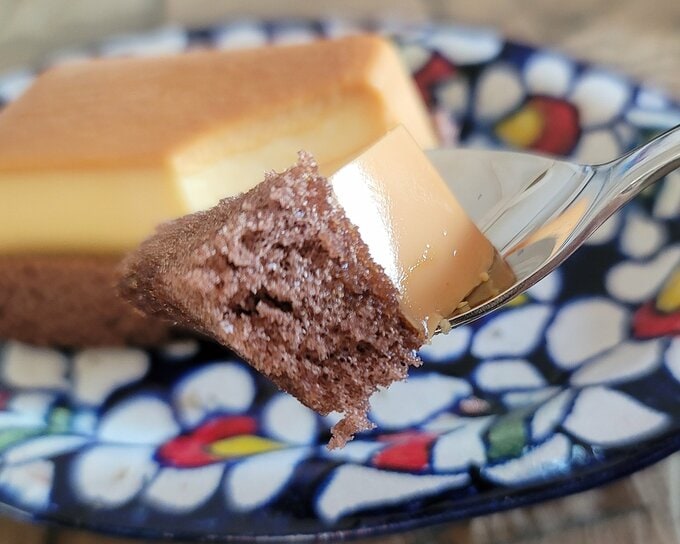 ブラジルプリン断面