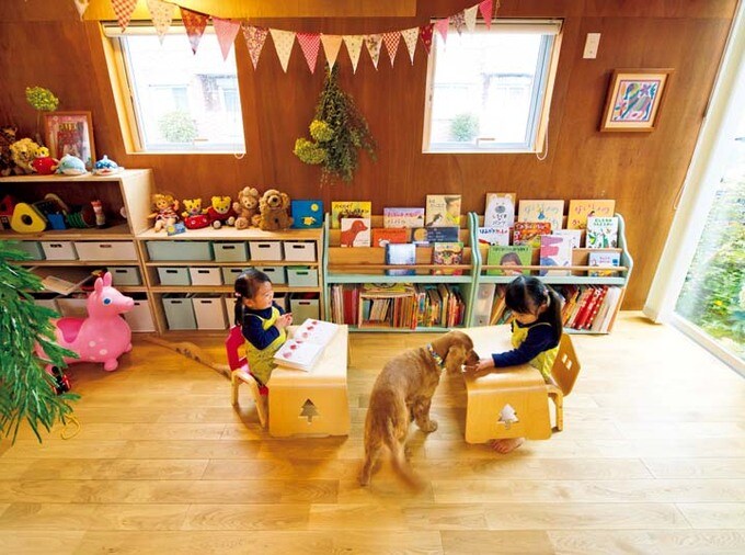 キッチン横の子ども部屋