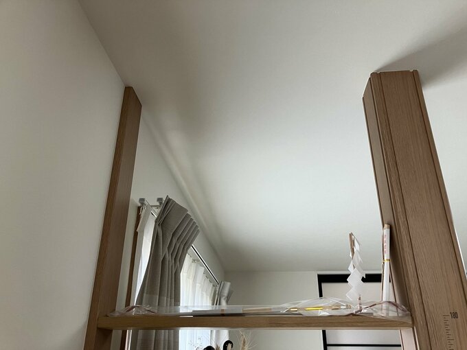 神棚にしている上段の棚