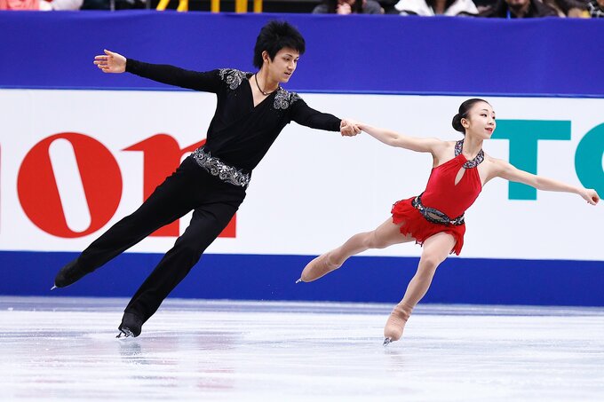 2013年全日本選手権　高橋成美＆木原龍一　（写真：浅倉恵子）