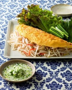 モヤシのタイ風卵焼き