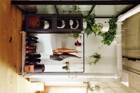 リビングの入口付近