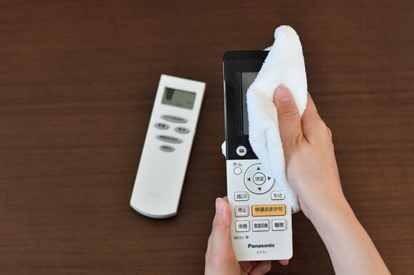 リモコンを除菌