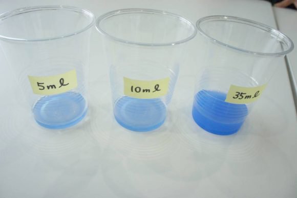実際にその吸水率を見てみましょう