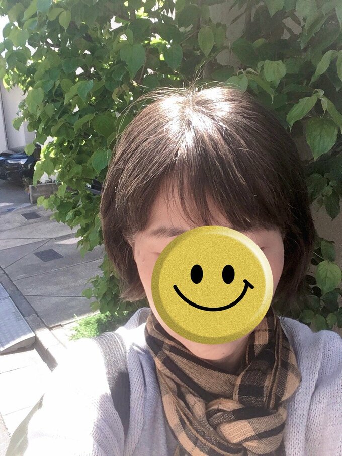 今の髪の毛の状態