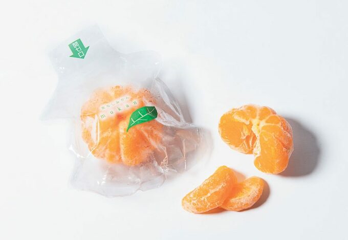 皮むきいらず!昔懐かしの冷凍ミカン
