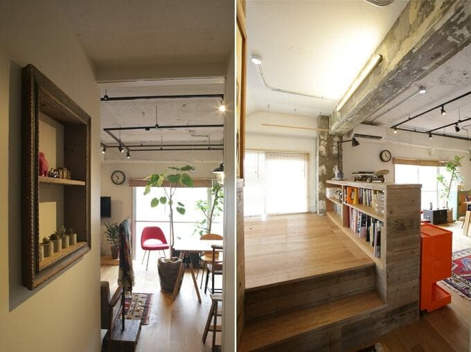 ほっとできるリビング