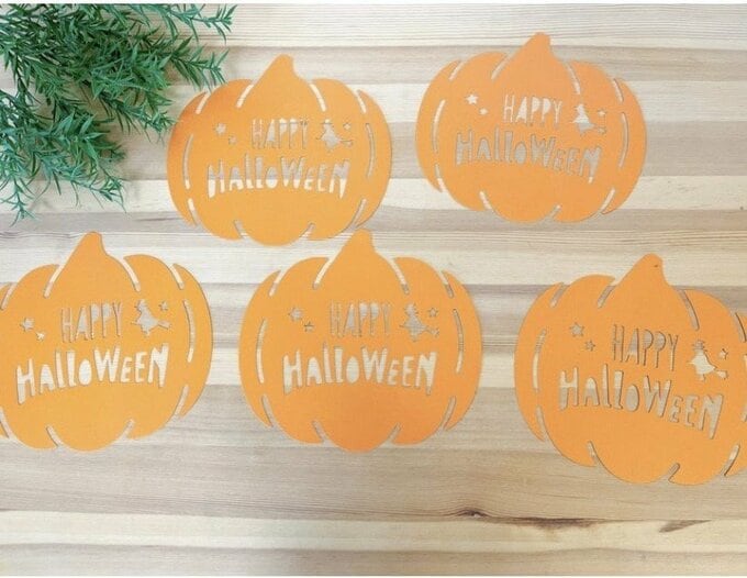 ダイカットマット カボチャ