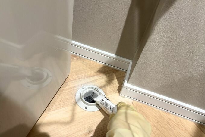 洗濯機　排水口　掃除