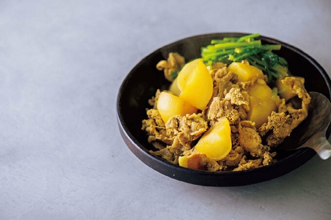 豚肉とカブのカレー煮