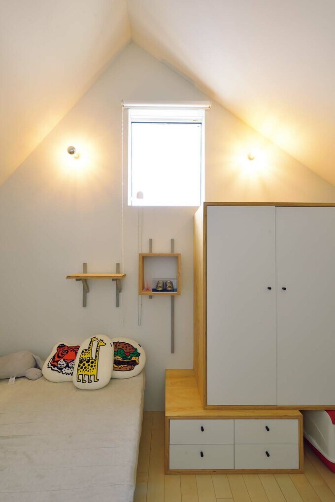 長男と一緒に休んでいるTさんの寝室