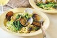 せいろでつくれる本格イタリアン「アサリと香味野菜のパスタ」レシピ。貝のうま味たっぷり、同時調理で時短にも