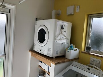 ガス衣類乾燥機＆ランドリールームの導入で無敵の家づくり。オール電化にせず後悔なし