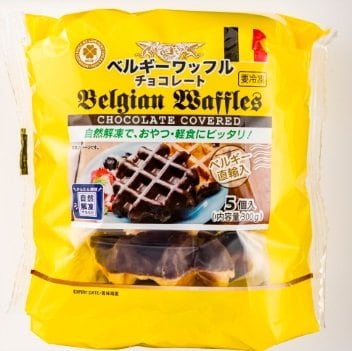 冷凍のベルギーワッフル