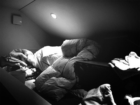 ごちゃごちゃしたロフト