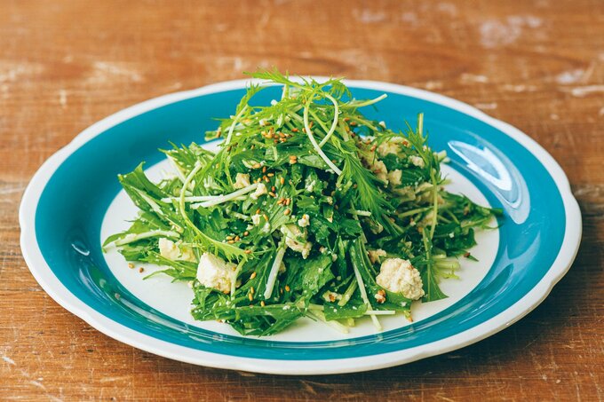 ミズナのサラダ