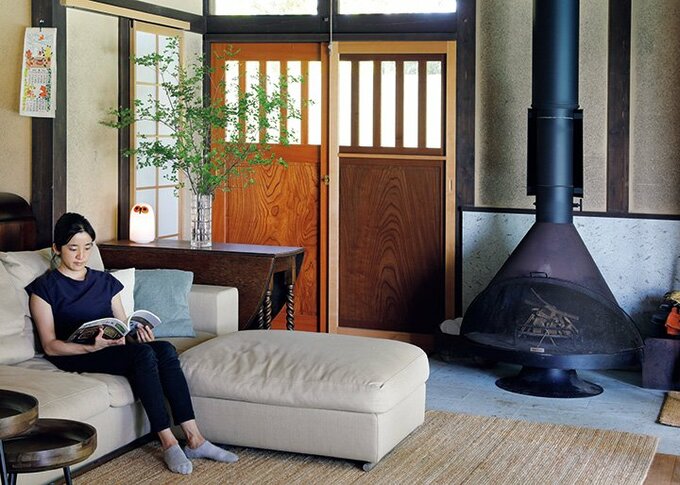 薪ストーブは有事の際には煮炊きができるように調理ができる「METOS」をチョイス