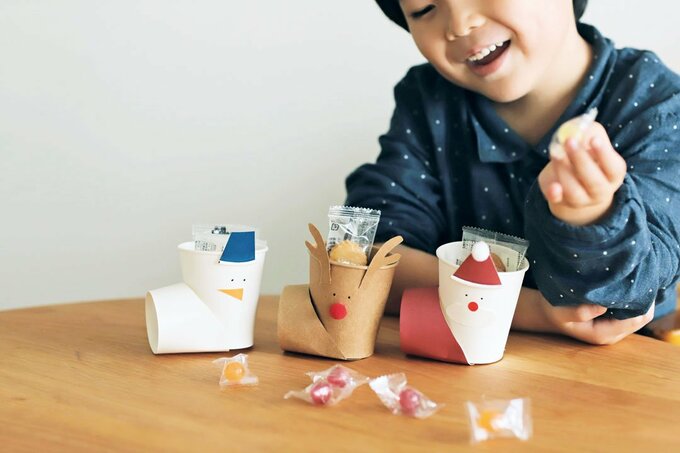 クリスマスグッズと子ども