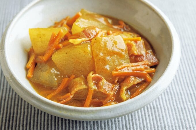 冬瓜のカレー煮