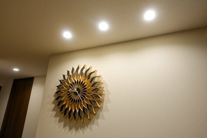 PanasonicのLEDフラットランプ